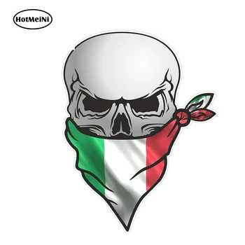 HotMeiNi Gothic Biker Pirate Skull with Face Bandana Italy Italian Il Tricolore Flag Motif External Vinyl Car Stickers
HotMeiNi Gothic Biker Pirate Skull with Face Bandana Italy Italian Il Tricolore Flag Motif External Vinyl Car Stickers