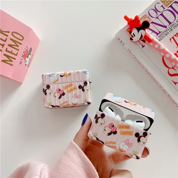 Bluetooth Earphone Case Cover for Airpods pro Protective Cover Anti-break For air pods 1/2/3 Box Cute Cartoon DIY Mickey Minnie
Bluetooth Earphone Case Cover for Airpods pro Protective Cover Anti-break For air pods 1/2/3 Box Cute Cartoon DIY Mickey Minnie