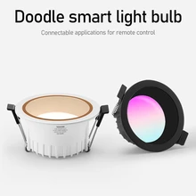 10W Led Smart Bluetooth-Compatible Downlight RGB/WW/CW 110V 220V Ceiling Round Downlight Led Downlight APP Control Smart Light
10W Led Smart Bluetooth-Compatible Downlight RGB/WW/CW 110V 220V Ceiling Round Downlight Led Downlight APP Control Smart Light