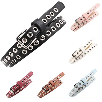 Winter 2020 Women Fashion Rivet Belt Decorative Pants Belt Leather Trend Casual Thin Belt Dropshipping ins wind fashion style
Winter 2020 Women Fashion Rivet Belt Decorative Pants Belt Leather Trend Casual Thin Belt Dropshipping ins wind fashion style