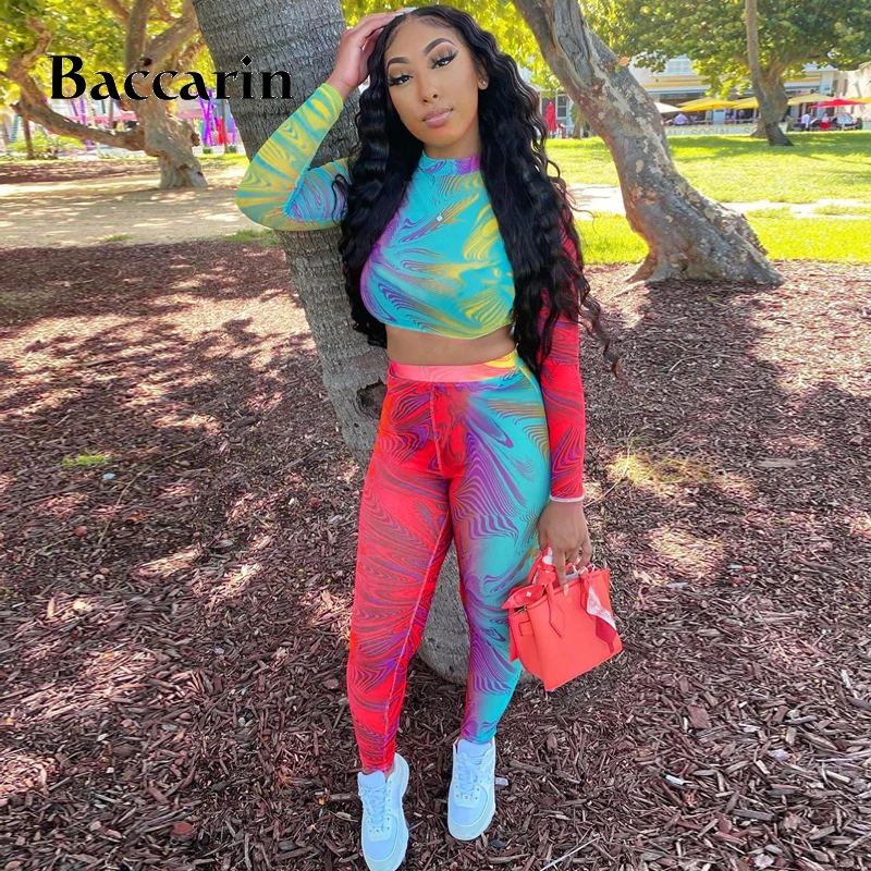 tie dye women two piece crop top long sleeve leggings set stretchy streetwear 2020 autumn winter workout matching outfit
tie dye women two piece crop top long sleeve leggings set stretchy streetwear 2020 autumn winter workout matching outfit