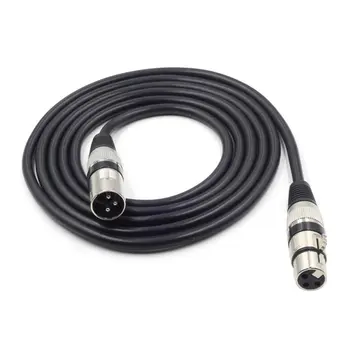 3.5mm Stereo Jack Plug To 3 Pin XLR Male Audio Cable Microphone Cable For Audio Record Reduced Distortion Signal Loss
3.5mm Stereo Jack Plug To 3 Pin XLR Male Audio Cable Microphone Cable For Audio Record Reduced Distortion Signal Loss
