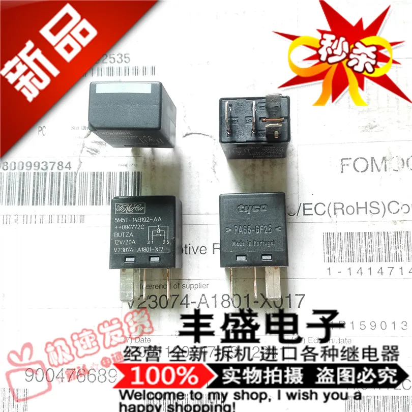 Free shipping V23074-A1801-X17 5M5T-14B192-AA12V 10PCS Please note clearly the model
Free shipping V23074-A1801-X17 5M5T-14B192-AA12V 10PCS Please note clearly the model