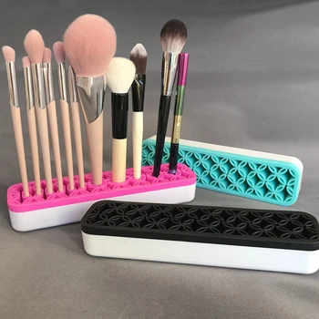 Portable Silicone Makeup Brush Holder Lip Gloss Lipstick Rack Nail Polish Cosmetic Display Storage Box Beauty Tool Organizer
Portable Silicone Makeup Brush Holder Lip Gloss Lipstick Rack Nail Polish Cosmetic Display Storage Box Beauty Tool Organizer