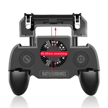 Handheld Game Controller Metal Trigger Shooter Trigger Gamepad Mobile Cooling Fan Mobile Power Bank For for Android iOS Mobile
Handheld Game Controller Metal Trigger Shooter Trigger Gamepad Mobile Cooling Fan Mobile Power Bank For for Android iOS Mobile