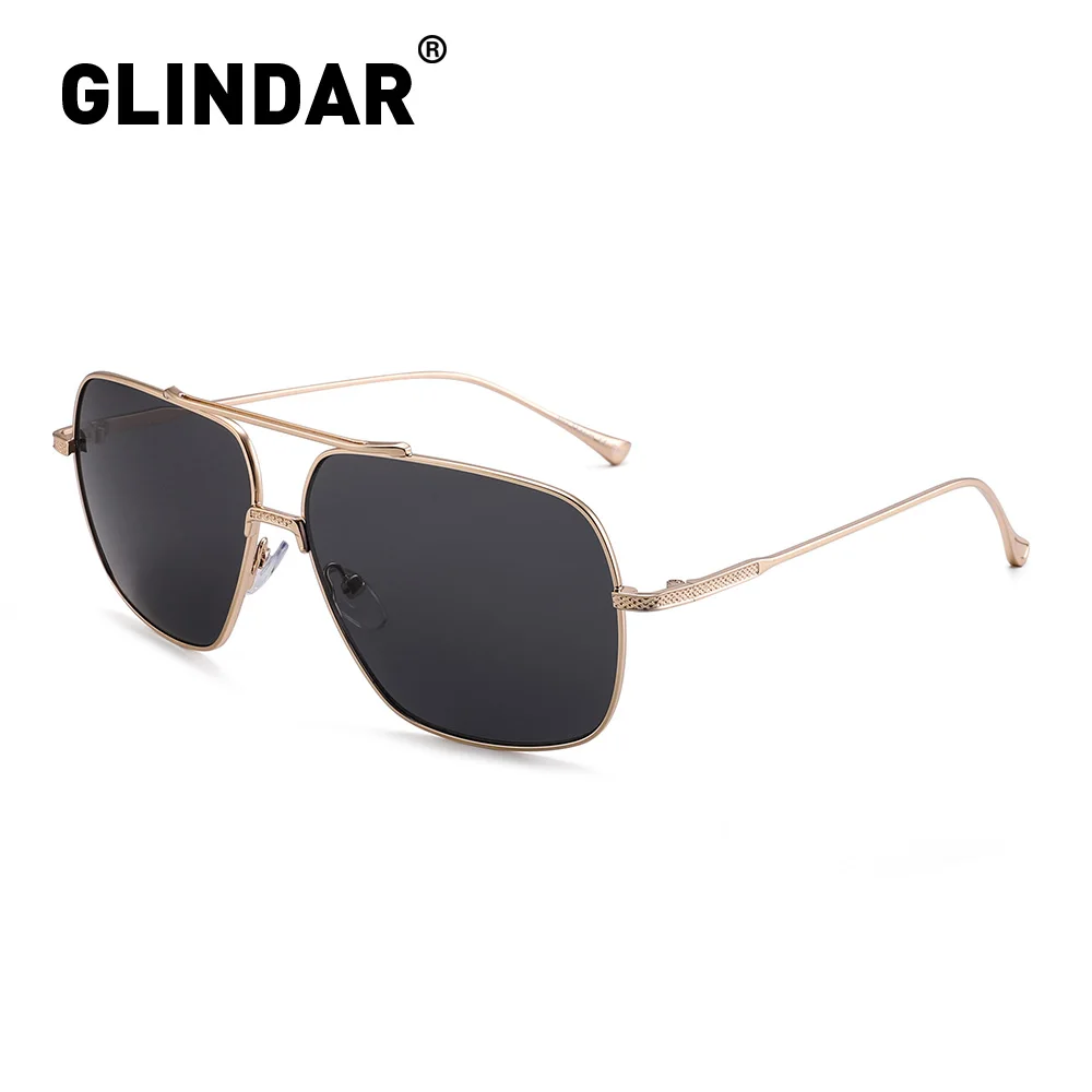 Fashion Square Men Sunglasses Double Bridge Pilot Driving Brand Designer Sun Glasses UV400
Fashion Square Men Sunglasses Double Bridge Pilot Driving Brand Designer Sun Glasses UV400