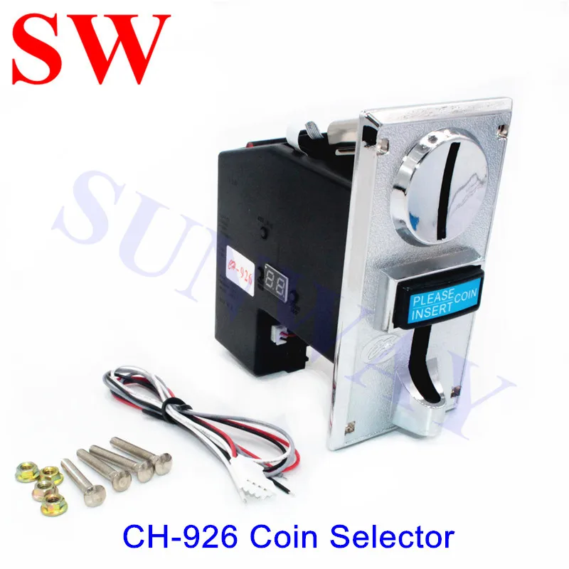 1PC CH-926 Zinc Alloy Front Entry Multi Coin Acceptor Token Selector Coin Mech for Arcade Game Cabinet Kiosk Vending Machines
1PC CH-926 Zinc Alloy Front Entry Multi Coin Acceptor Token Selector Coin Mech for Arcade Game Cabinet Kiosk Vending Machines
