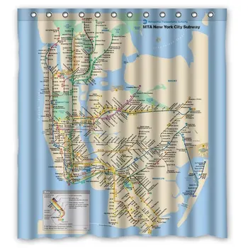 Try Everthing Custom New York City Underground Tube Subway Map Shower Curtain inhes inhes - Bathroom Decor(Fabric)
Try Everthing Custom New York City Underground Tube Subway Map Shower Curtain inhes inhes - Bathroom Decor(Fabric)
