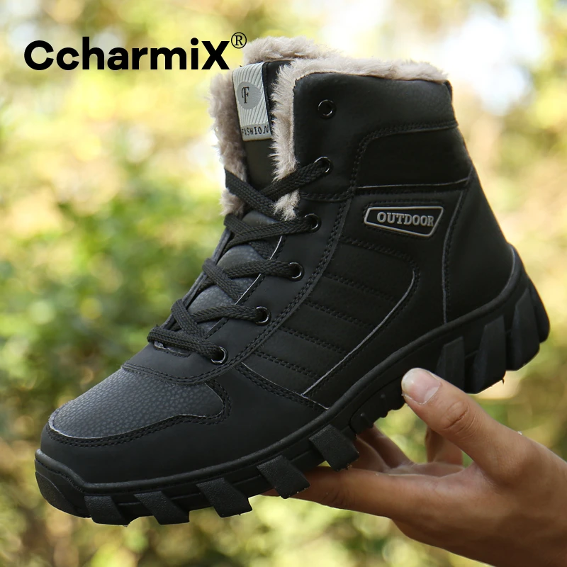Men Boots Men's Winter Shoes Fashion Snow Boots Shoes Winter Sneakers Ankle Men Shoes Black Couples Plus Velvet Cowhide Boots
Men Boots Men's Winter Shoes Fashion Snow Boots Shoes Winter Sneakers Ankle Men Shoes Black Couples Plus Velvet Cowhide Boots