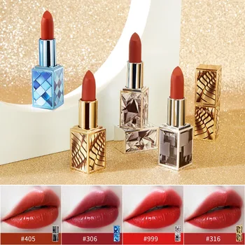 4pcs Geometric Shape Matte Lipstick Long-Lasting Waterproof Smudge-Proof Colorfast Velvet Lipstick Hot E2
4pcs Geometric Shape Matte Lipstick Long-Lasting Waterproof Smudge-Proof Colorfast Velvet Lipstick Hot E2