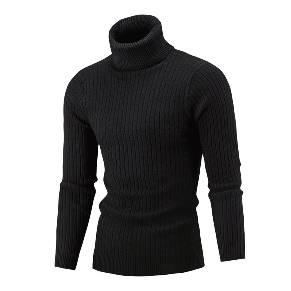 Men's Slim Turtleneck Sweater Autumn Winter Warm Knitting Pullovers Long Sleeve Rollneck Knitwear Men Jumper Slim Fit Tops A50
Men's Slim Turtleneck Sweater Autumn Winter Warm Knitting Pullovers Long Sleeve Rollneck Knitwear Men Jumper Slim Fit Tops A50