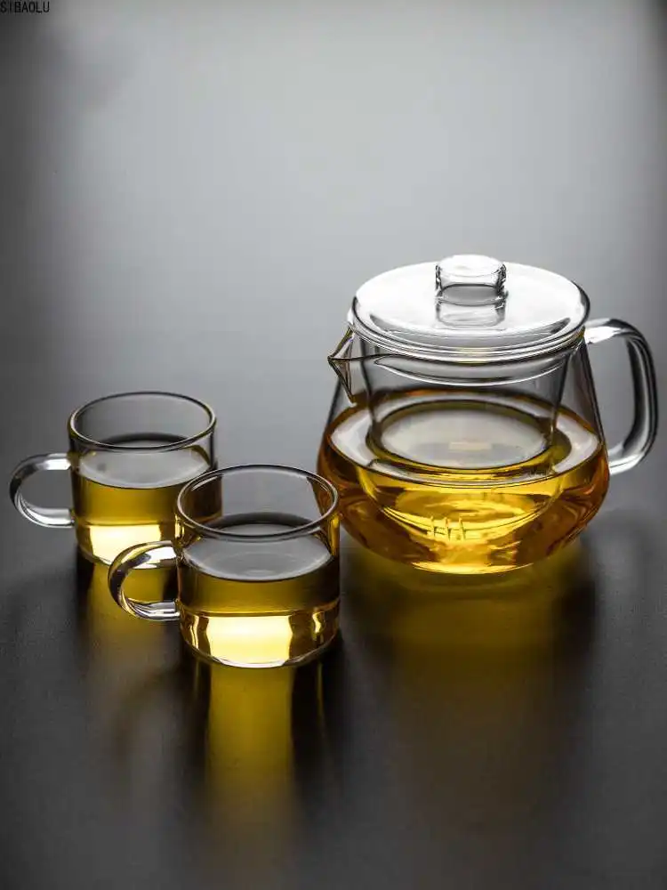 High Quality Flower Teapot Black Tea Glass Pot Heat Resistant with Glass Infuser Filter Water Pot Puer Kettle Sets Office
High Quality Flower Teapot Black Tea Glass Pot Heat Resistant with Glass Infuser Filter Water Pot Puer Kettle Sets Office