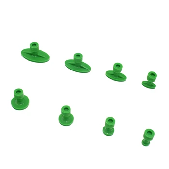 8 pcs green smooth surface glue tabs for car dent puller system car hail dent repair tools set car dent repair tabs 
8 pcs green smooth surface glue tabs for car dent puller system car hail dent repair tools set car dent repair tabs