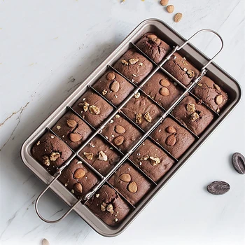 Non Stick Carbon Steel Brownie Pan Cake Baking Oven Tray Bakeware Cupcake Mold Bread Cookware Loaf Kitchen Tools Accessories
Non Stick Carbon Steel Brownie Pan Cake Baking Oven Tray Bakeware Cupcake Mold Bread Cookware Loaf Kitchen Tools Accessories