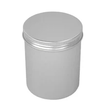500ml Aluminum Tins with Lids Silvery Tin Cans Round Metal Box Empty Ceam Jar Cosmetic Containers
500ml Aluminum Tins with Lids Silvery Tin Cans Round Metal Box Empty Ceam Jar Cosmetic Containers
