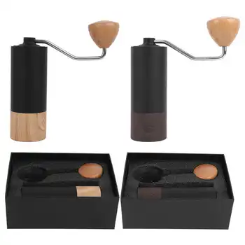 Nespresso Coffee Machine Manual Coffee Grinder Stainless Steel Burr Mill Hand Grinding Machine with Adjustable Setting
Nespresso Coffee Machine Manual Coffee Grinder Stainless Steel Burr Mill Hand Grinding Machine with Adjustable Setting