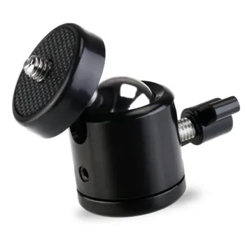 Mini Ball Head With 1/4 Hotshoe Mount 360 Degree Swivel Aluminum Tripod Ballhead For DSLR/Light Stand Camrea Ball Joint
Mini Ball Head With 1/4 Hotshoe Mount 360 Degree Swivel Aluminum Tripod Ballhead For DSLR/Light Stand Camrea Ball Joint