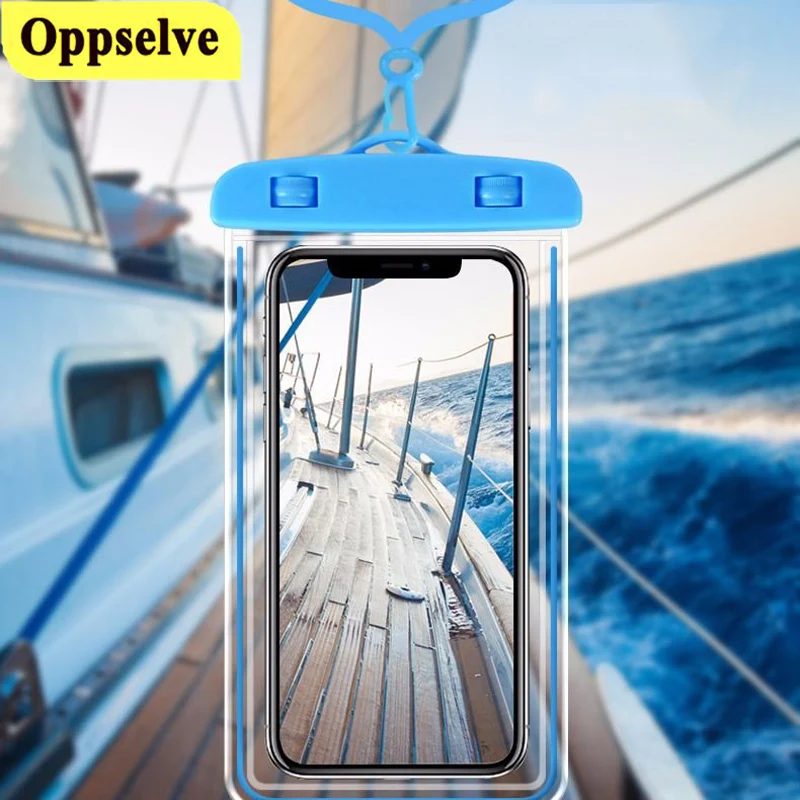 Oppselve IPX8 водонепроницаемый чехол для мобильного телефона сумка плавания iPhone XS 8