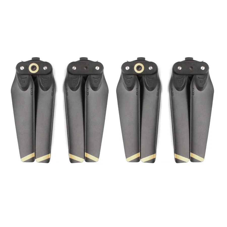 2Pairs 4730F For Spark Replacement Propellers Folding Blades White/Golden Stripe Props for DJI SPARK Drone Spare Parts Accessory
2Pairs 4730F For Spark Replacement Propellers Folding Blades White/Golden Stripe Props for DJI SPARK Drone Spare Parts Accessory