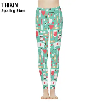 Women legins Pants Cute Nurse Cartoon Pattern Sports Gym Leggings Sexy High Waisted Female Green Leggins Deporte Mujer 2020
Women legins Pants Cute Nurse Cartoon Pattern Sports Gym Leggings Sexy High Waisted Female Green Leggins Deporte Mujer 2020