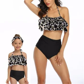 2020 New Family Matching Swimsuit Women and Girls Ruffles Floral Two Piece Swimwear Bathing Family Bikini High Waist Beachwear
2020 New Family Matching Swimsuit Women and Girls Ruffles Floral Two Piece Swimwear Bathing Family Bikini High Waist Beachwear