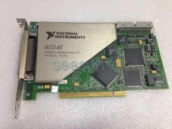 National Instruments NI PCI-6034E 16-Bit Multifunction DAQ 
National Instruments NI PCI-6034E 16-Bit Multifunction DAQ