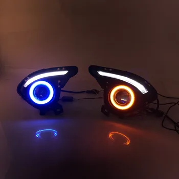 Osmrk fog lamp driving light assembly for Mazda 2 demo cob angel eye led daytime running light turn signal blue night mode
Osmrk fog lamp driving light assembly for Mazda 2 demo cob angel eye led daytime running light turn signal blue night mode