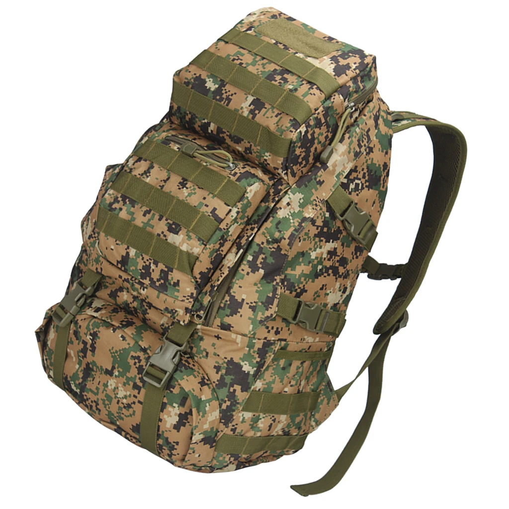 36-55L Camo Tactical Outdoor Backpack Rucksack Molle Backpack Water Resistant Bug Hiking Climbing Backpack 36-55L Camo Tactical Outdoor Backpack Rucksack Molle Backpack Water Resistant Bug Hiking Climbing Backpack