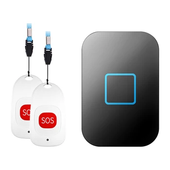CACAZI Smart Home Waterproof Wireless pager Doorbell Old man Child Emergency alarm 80M Remote SOS Button Call Bell US EU UK Plug
CACAZI Smart Home Waterproof Wireless pager Doorbell Old man Child Emergency alarm 80M Remote SOS Button Call Bell US EU UK Plug