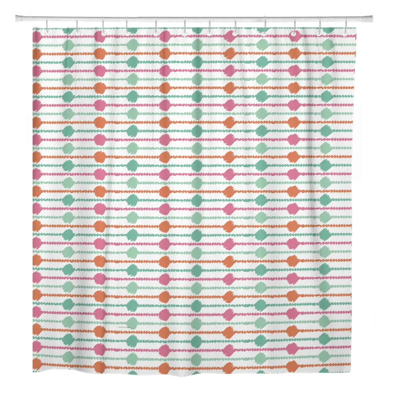 72"x72" Shower Curtain Waterproof Polyester Fabric Abstract Ethnic Boho Blouse Bohemian Border Canvas Carpet Doodle Decorative
72"x72" Shower Curtain Waterproof Polyester Fabric Abstract Ethnic Boho Blouse Bohemian Border Canvas Carpet Doodle Decorative