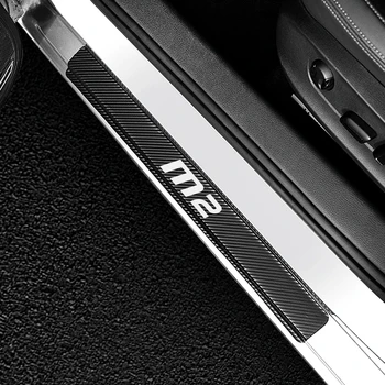 4 Pcs Car Stickers For BMW M2 CS M3 E92 M4 M5 M6 M8 Car Accessories Auto Scuff Plate Threshold Protector Carbon Fiber Decals 
4 Pcs Car Stickers For BMW M2 CS M3 E92 M4 M5 M6 M8 Car Accessories Auto Scuff Plate Threshold Protector Carbon Fiber Decals