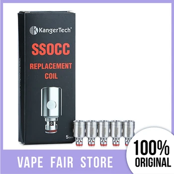 Original 5pcs KangerTech New SSOCC Replacement Coil for Subtank/TOPTANK/NEBOX 0.15ohm/ 0.2ohm/ 0.5ohm/ 1.2ohm/ SS 0.5ohm Coils
Original 5pcs KangerTech New SSOCC Replacement Coil for Subtank/TOPTANK/NEBOX 0.15ohm/ 0.2ohm/ 0.5ohm/ 1.2ohm/ SS 0.5ohm Coils