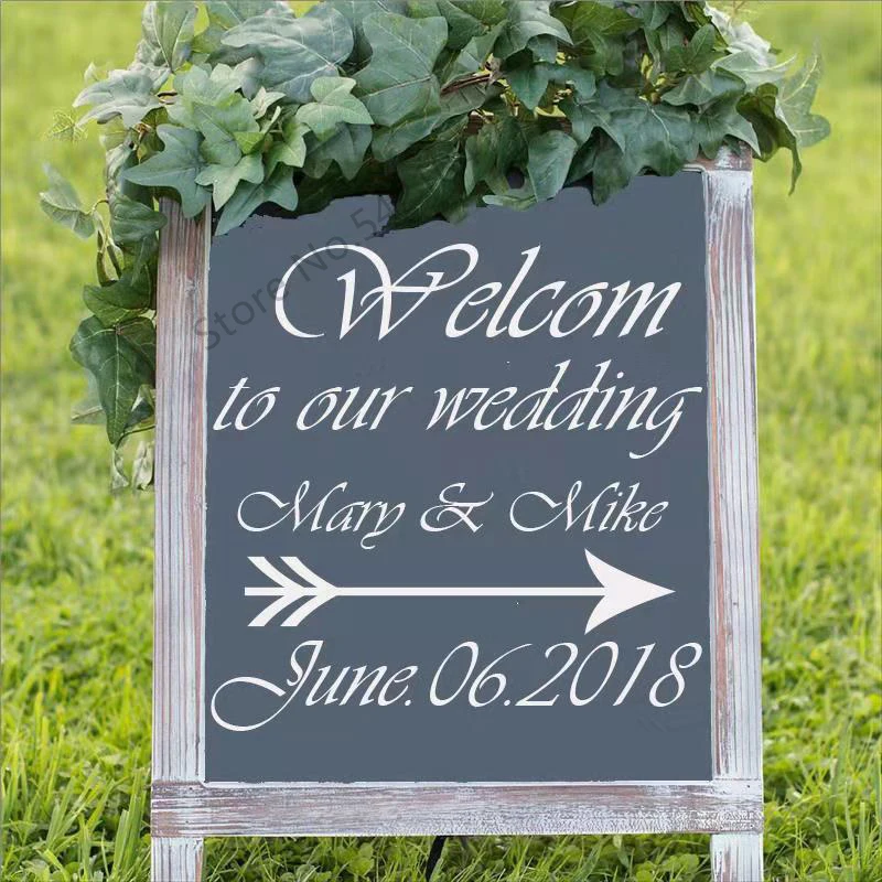 Personalized Party Welcome Wedding Sign Wall Stickers Mural Vinyl Decal Birthday Sign Wedding Decoration Decor Custom Vinyl
Personalized Party Welcome Wedding Sign Wall Stickers Mural Vinyl Decal Birthday Sign Wedding Decoration Decor Custom Vinyl