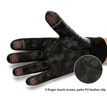Men Women Winter Touch Screen Gloves Windproof Outdoor Sport Motorcycle Gloves Warm Fleece Anti-slip Full Finger Glove
Men Women Winter Touch Screen Gloves Windproof Outdoor Sport Motorcycle Gloves Warm Fleece Anti-slip Full Finger Glove