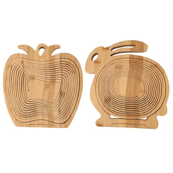 2 Pcs Multifunction Heat Resistant Non Slip Bamboo Fruit Egg Bread Basket (Pineapple Shape & Rabbit Shape)
2 Pcs Multifunction Heat Resistant Non Slip Bamboo Fruit Egg Bread Basket (Pineapple Shape & Rabbit Shape)