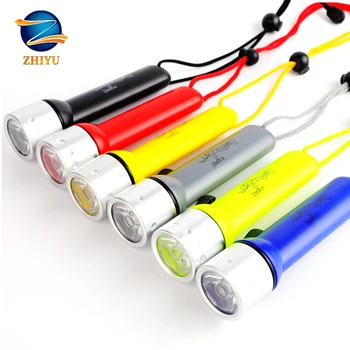 

ZHIYU LED Diving waterproof flashlights 2000LM CREE XML T6 LED Diving Torch Waterproof Lamp Outdoor lights using 4 AA batteries