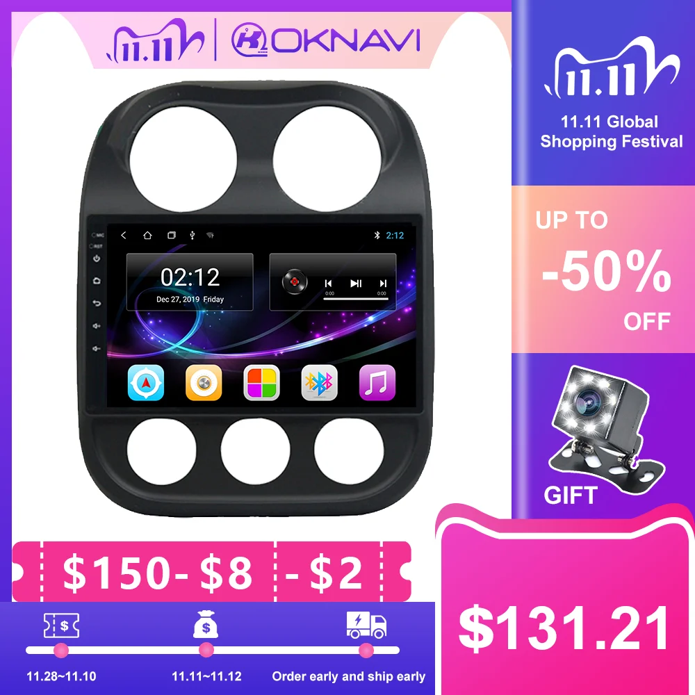 Car Radio For JEEP Compass Patriot Bluetooth 2010-2016 Stereo 2 Din Player Antenna GPS Navigation Carplay DSP OBD No CD Player
Car Radio For JEEP Compass Patriot Bluetooth 2010-2016 Stereo 2 Din Player Antenna GPS Navigation Carplay DSP OBD No CD Player