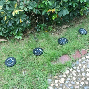 2Pcs Solar Buried Light Outdoor Waterproof Solar Lawn Light 8LED Garden Ground Insert Light
2Pcs Solar Buried Light Outdoor Waterproof Solar Lawn Light 8LED Garden Ground Insert Light