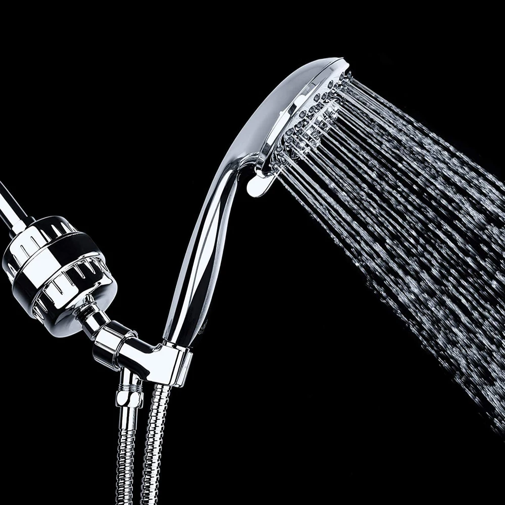 1Set 10 Stages Shower Water Filter - Remove Chlorine + Heavy Metals - Filtered Showers Head Soften for Hard Water 1Set 10 Stages Shower Water Filter - Remove Chlorine + Heavy Metals - Filtered Showers Head Soften for Hard Water