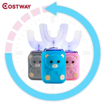 Wireless Charging Toothbrush Fully Automatic U-shaped Children's Special Toothbrush Cute Bear Pattern Soft Waterproof toothbrush
Wireless Charging Toothbrush Fully Automatic U-shaped Children's Special Toothbrush Cute Bear Pattern Soft Waterproof toothbrush