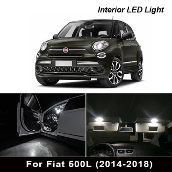 

11pcs 100% Error Free LED license plate bulb + interior dome map light kit for Fiat 500L (2014-2018)