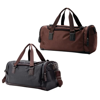 Casual PU Leather Travel Duffel Bag Large Capacity Travel Bags Men Messenger Handbags 
Casual PU Leather Travel Duffel Bag Large Capacity Travel Bags Men Messenger Handbags