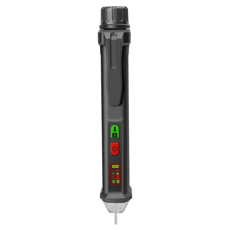 VD410A Non-contact Digital Voltage Detector AC/DC 12V-1000V Tester Induction Electrical Pen with Flashlight
VD410A Non-contact Digital Voltage Detector AC/DC 12V-1000V Tester Induction Electrical Pen with Flashlight