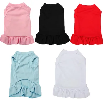 Dog Clothes Solid Dog Dress Summer Red,Black,Blue,Pink,White Tshirt Skirt For Small Dogs XS-3XL Puppy Cat Clothing Dresses Pets
Dog Clothes Solid Dog Dress Summer Red,Black,Blue,Pink,White Tshirt Skirt For Small Dogs XS-3XL Puppy Cat Clothing Dresses Pets