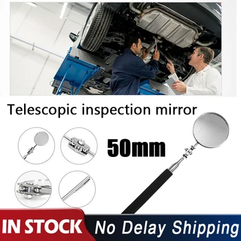 1 Pcs50mm Car Telescopic Detection Lens Inspection Round Mirror Convex mirror Extending Angle View Pen Car Hand Repair Tools
1 Pcs50mm Car Telescopic Detection Lens Inspection Round Mirror Convex mirror Extending Angle View Pen Car Hand Repair Tools