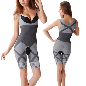Soft Black Firm Full Body Shaper Gray Elastic Waist Trainer Seamless Shapewear Comfortable Skin Color 1Set
Soft Black Firm Full Body Shaper Gray Elastic Waist Trainer Seamless Shapewear Comfortable Skin Color 1Set