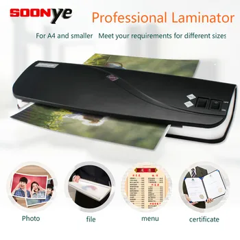 Cold / Hot Plastic Sealing Machine Laminator A4 Photo Plastic Machine Office Film Press File Laminating Machine
Cold / Hot Plastic Sealing Machine Laminator A4 Photo Plastic Machine Office Film Press File Laminating Machine