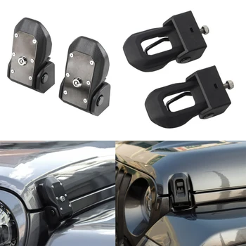 Universal 1 set suitable for JEEP JL original hood buckle hood lock kit Car Bumper Security Hook Lock Clip Kit
Universal 1 set suitable for JEEP JL original hood buckle hood lock kit Car Bumper Security Hook Lock Clip Kit