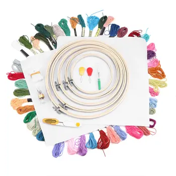 Embroidery Starter Kit Full Set-Magic Embroidery Pen Punch Needle,Hoops,Threads,Stitching Punch Pen Set Craft Tool for Beginner
Embroidery Starter Kit Full Set-Magic Embroidery Pen Punch Needle,Hoops,Threads,Stitching Punch Pen Set Craft Tool for Beginner
