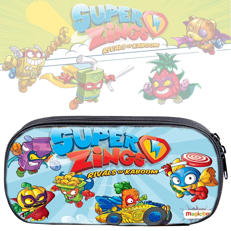 Super Zings Case Kids Cartoon Game Pencil Case Large Capacity Multifunction Sotrage Bags Color Printing Children School Supplies
Super Zings Case Kids Cartoon Game Pencil Case Large Capacity Multifunction Sotrage Bags Color Printing Children School Supplies